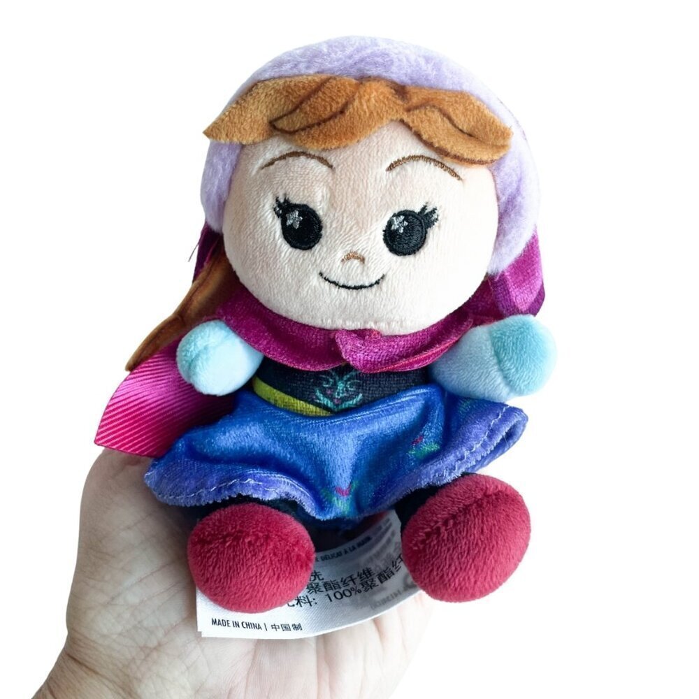 Disney Parks Wishables Frozen Anna Plush Toy Stuffed Animal Toy